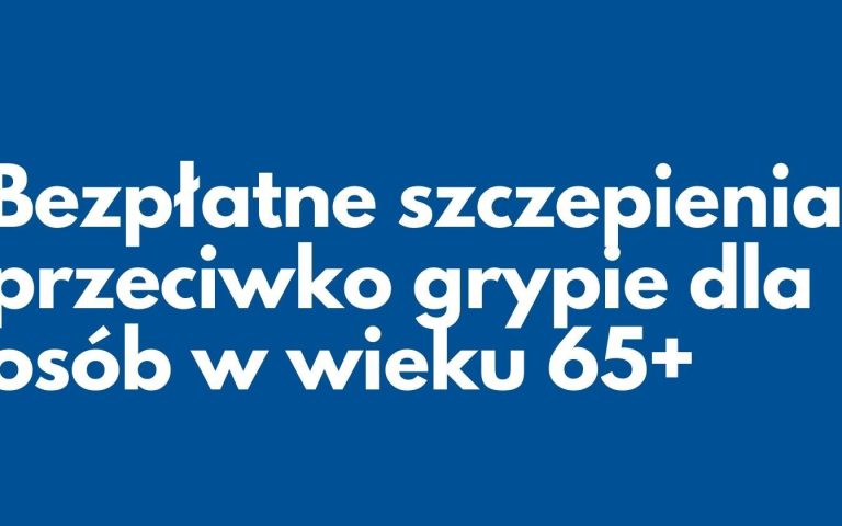 Szczepienia 65+